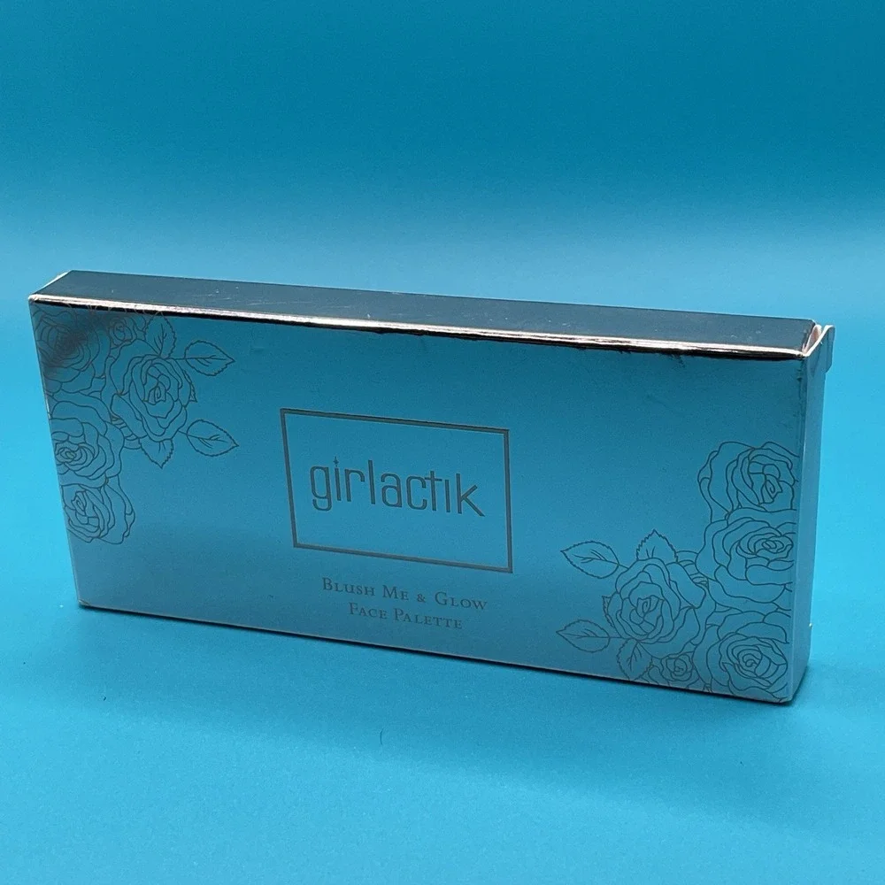 Girlactik Blush Me & Glow Face Palette Medium Blush Bronzer Highlighter New Box